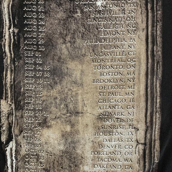 My Chemical Romance Shirt Tour 2022 Demolition Lovers Band Tee Reunion MED Merch - Picture 4 of 8